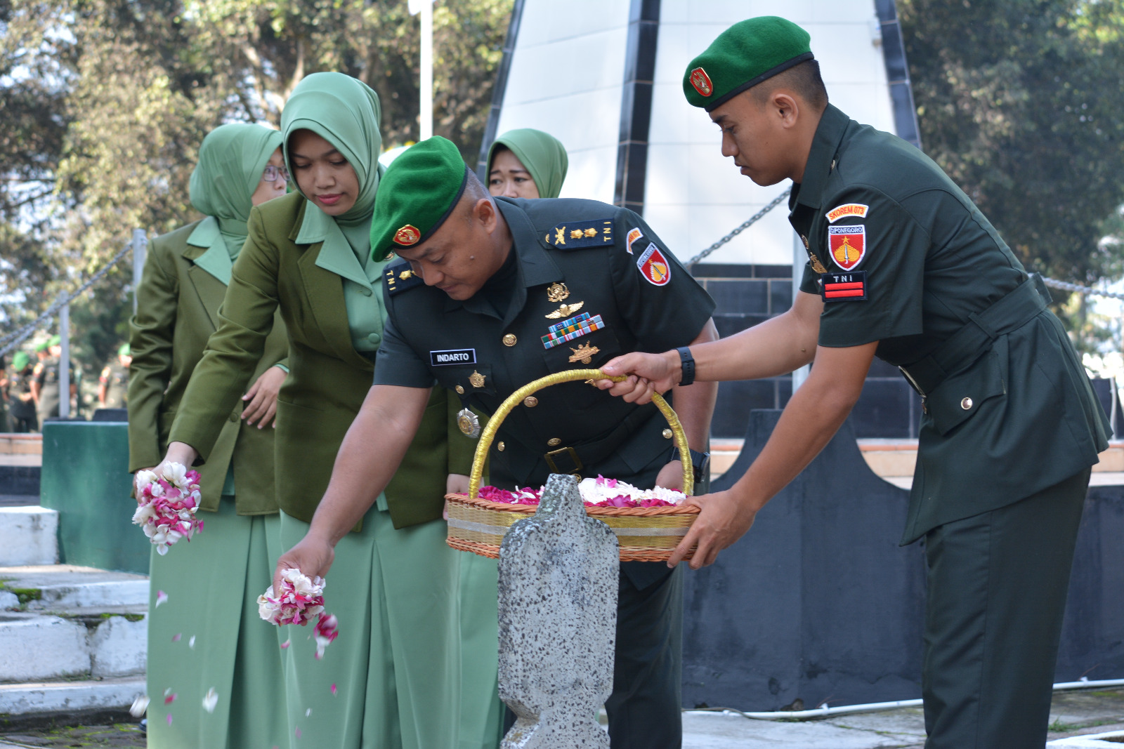 Ziarah Dalam Rangka Hari Juang TNI AD ke-78
